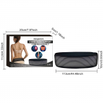 HOUKEA alaselja tugiv&ouml;&ouml; korrigeeriv v&ouml;&ouml; ishiase seljavalu leevendav tugirihm Tervishoiutarvikud must