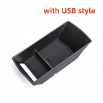 jaoks Citroen C5 X 2025-2025 keskkonsooli k&auml;etugede hoiukast koos USB-autosalve korraldaja tarvikutega Korrastamine