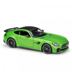 1/24 M&otilde;&otilde;tkava WELLY Mudelauto Valatud Sulamist V&otilde;idus&otilde;iduauto Mercedes-Benz AMG GT R Sportauto Metallist M&auml;nguauto Lastele M&auml;nguasi Kingitus Kogu roheline