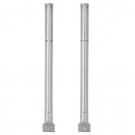 2 TK BBQ Osad Gaasigrilli Asendus Roostevabast Terasest Grillip&otilde;letid Toru Asendus Sobib jaoks