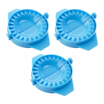 3/5 tk K&ouml;&ouml;gi plastist pressimismasin Pelmeenipirukas Ravioolide vormi valmistamine sinine