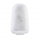 Popsicle vormid silikoonist j&auml;&auml;tisemasin lillemustriline korduvkasutatav DIY j&auml;&auml;tis B