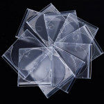 5/10 tk majapidamises kasutatavad standardsed &uuml;he plaadi salvestuskarbid DVD &uuml;mbris Cd &uuml;mbris T&uuml;hi l&auml;bipaistev plastikust CD &uuml;mbris plaadi CD karp 10pcs