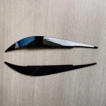 2 tk ABS L&auml;ikiv Kurja Esitule Kulmud Silmalaud BMW 4. seeria F32 F33 F36 M4 420d 420i 425d 430i 435i 440i 2013- Tuuning Gloss Black