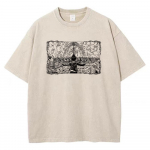 Meeste Pesuga Anime Attack On Titan T-s&auml;rk Hip Hop Streetwear Graafilise Tr&uuml;kiga &Uuml;lem&otilde;&otilde;duline T-s&auml;rk L&uuml;hikeste Varrukatega Puuvillane Lai Vanakooli Top 2XL