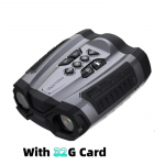 V&auml;liteleskoop &Ouml;&ouml;n&auml;gemisprillid 5K binokkel, 10x digitaalne suum, laetav infrapuna, 3-tolline With 32g Card must