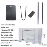 Universaalne multifunktsionaalne p&otilde;randastatiiv telefonidele ja tahvelarvutitele: Ideaalne v&auml;lisaadete ja selfide jaoks