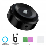 Intelligentne mobiiltelefoni hoidik, magnetvaakum-adsorptsiooniga autoklamber, universaalne 360&deg; p&ouml;&ouml;rlev kahepoolne adsorptsioonikinnitus tumeroheline v&auml;rv