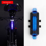 USB-taaslaetav veekindel m&auml;girattalamp, hoiatus jalgratta tagatulede LED-esitulede tagatuli elektrilise t&otilde;ukeratta jaoks roheline