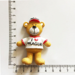 T&scaron;ehhi Praha magnetiga k&uuml;lmik k&uuml;lmkapi magnetiga kleebis 3D k&auml;sitsi valmistatud vaigust reisikinke suveniiride kollektsiooni kaunistus