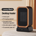 Uus Suure V&otilde;imsusega Sooja &Otilde;hu Soojendi 1200w Majapidamis Lauaarvuti Keraamiline PTC K&uuml;tte V&auml;ljal&uuml;lituskaitse K&auml;te Soojendaja Vaikne Kodu K&uuml;tte EU must