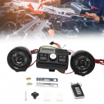 Mootorratta stereo k&otilde;larid LCD-ekraaniga, veekindlad, vargusvastased, juhtrauale kinnitatavad, heliv&otilde;imendi s&uuml;steem