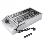 Roostevabast terasest elektriline grill 2800W suitsuvaba 50?300 kraadi Temperatuurikontroll Eemaldatav L