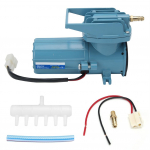 Auto DC Elektromagnetiline Hapnikumasin Aeratsioon &Otilde;hupump Kalap&uuml;&uuml;giks Mereandide Transpordiks MPQ902-12V-18W