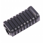 2 tk/paar mootorratta jalapulk kummist libisemiskindla jalatoe pedaali jalapulga kattekomplekt Wy125 mootorratta jalapulga tarvikute jaoks