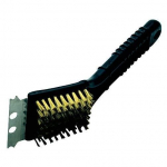 Brosse pour rest &ndash; CAMPINGAZ &ndash; Brosse pour &ocirc;ter les graisses et r&eacute;sidus &ndash; Manche en plastique