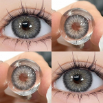 EYESHARE Natural Gray Collection Contact Lenses for Eyes 1 Pair Fashion Color Lens Eye Makeup Contacts