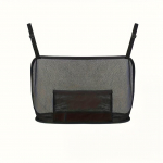 Eriti suur autoorganisaatorikott - Vastupidav pol&uuml;estrist v&otilde;rkmaterjalist seljatoe hoiukott - Avar s&otilde;idukitarvik v&otilde;rk taskute ja lahtritega, autohoidla must