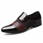 Endised meeste kingad Mustad nahast kingad meestele Luksuslikud Suured suurused Peo- Kontori- &Auml;ri- Vaba aja kingad Mokassiinid Zapatos De Vestir Hombre 38 pruun