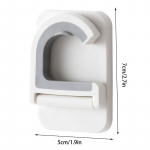 Seinale paigaldatav luua mopi klamber hoidik isekleepuv luua hari mopi riidepuu organiseerimisriiul k&ouml;&ouml;gi vannitoa hoiustamiseks mitmeotstarbeline konks 1PCS