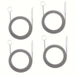 4 pika &auml;ravooluharja. Need on painduvad ummistuste eemaldamise toruharjad, &uuml;lipeened puhastusharjad ja voolikuharjad. 4pcs