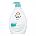 Dove Body Wash 1000G 3 t&uuml;&uuml;pi, valige 1 Dove Sensitive Skin Body Wash