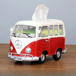 Vintage Iron Art Loov t&ouml;&ouml;stuslikus stiilis bussi kangakarp kodu Elutoa t&ouml;&ouml;laua kaunistus Restorani paberist joonistuskasti kaunistus punane