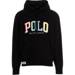 Polo Ralph Lauren SS23 Kirjalogo Prinditud Pullover Huppar Meeste huppar Must 710890190-001 S