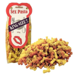Sachet paquet de p&acirc;tes en forme de p&eacute;nis 250g