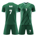 Isikup&auml;rastatud s&auml;rkide komplekt Meeste t&uuml;drukute nimenumbriga Kohandatud jalgpalli kampsunid poistele Treeningkost&uuml;&uuml;m 28