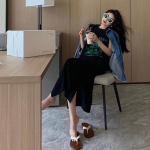 YYFS Naiste mood suvised kevadised varrukateta O-kaelusega vaba v&ouml;&ouml;kohaga kleidid M