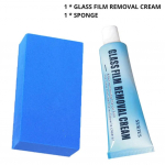 Auto esiklaasi&otilde;li kile puhastamine ja kriimustuste eemaldamine kreempind Tugev mustuse ja R0O6 eemaldamine