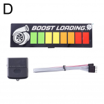 Hoolitsege LED-valgust kiirgava akna kleebis esiklaasi kleebis Dekoratiivne autotarvikud LED-tuled tahvli suurendamise kleebis