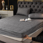 Veekindel tepitud voodilina ja madratsikaitse - Libisemiskindel, k&otilde;ik-h&otilde;lmav &uuml;hes t&uuml;kis kate 200*220cm, 1.1kg