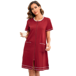 Naiste magamisruumi hommikumantlid T&otilde;mblukuga L&uuml;hikeste Varrukatega Rasedatele Imetamise Pidžaamad Lahtine Imetamine S&uuml;nnitusj&auml;rgne &ouml;&ouml;s&auml;rk S