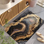 Abstraktne akvarellimuster Vannitoamatt Moodne m&auml;luvahust p&otilde;randamatt Imav pehme k&ouml;&ouml;givaip Jalgealune matt 80x120cm