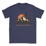 Lonely Mountain Adventure Company L-S&otilde;rmuste Isandad Meeste T-s&auml;rk Puuvillane Vintage T-s&auml;rk O-kaelusega T-s&auml;rk R&otilde;ivad 4XL