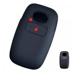 LETINGFAR v&otilde;tmehoidja, Toyota ja Daihatsu nutiv&otilde;tme hoidja, v&otilde;tmekate, silikoon, disainitud punane