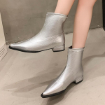 Terava ninaga naiste lumesaapad Tursked seksikad talvejalatsid Nahast disaineri mood Chelsea saapad 2024 Trend Uus Botas De Mujer 43