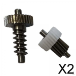 2 x 2Pcs Side Power Folding Mirror Motor Gears compatible