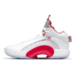 Air Jordan 35 Fire Red Meeste Tossud Valge Metallik-H&otilde;be CQ4227-100 42.5