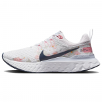 Nike React Infinity 3 Premium Lilleline Akvarell Naiste Tennised Valge Platinum-Toon P&auml;rl-Roosa FD4151-100 35.5