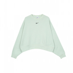 Nike Sportswear Kollektsioon Essentials Fliisvoodriga Kootud Pullover Kampsun Naiste Topid Heleroheline DJ7666-017 XL