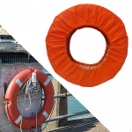 Boat Life Buoy Cover Easy to Use Wear Resistant Lifebuoy Protective Sleeve Double hollow