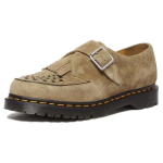 dr. Martens Ramsey Suede Kiltie Buckle Creepers Savannah Tan Unisex Tossud 31501439 42