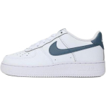 Nike Air Force 1 GS Valge Thunderstorm Sinine Laste tossud Metallik-H&otilde;bedane FV5948-121 36