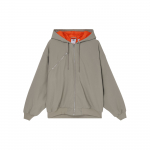Adidas Originals Shmoofoil Nailonist L&otilde;uendist Kapuutsiga Mugav Lai Jakk Meeste Jakk H&otilde;bedane-Kivikivi &Uuml;likooli-Oranž IX9021 XS