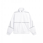 Li Ning V&auml;rviline Lukuga Kraega Fliisist Soe Jakk Meeste Jakid Standard-Valge AFDU031-1 L