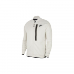 Nike Tech Fleece Pikavarrukaline Lehtrikrae Jakk Meeste &Uuml;ler&otilde;ivad Valge CZ1797-072 XS