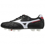 Mizuno Morelia 2 Jaapan Mugavad Vastupidavad Libisemiskindlad Kulumiskindlad Jalgpallisaapad Unisex Jalgpallisaapad Must P1GA200201 40.5